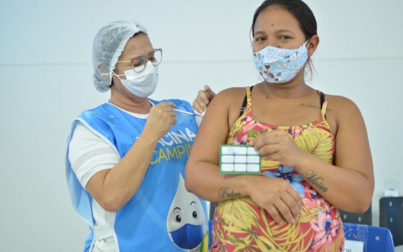 CG inicia vacinação bivalente em gestantes e puérperas