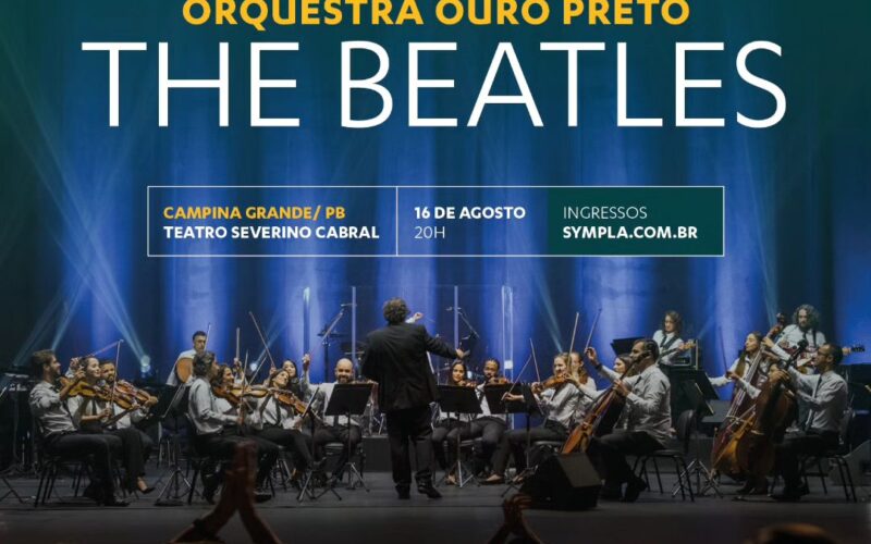 Teatro sedia o concerto “Orquestra Ouro Preto, com clássico dos The Beatles”