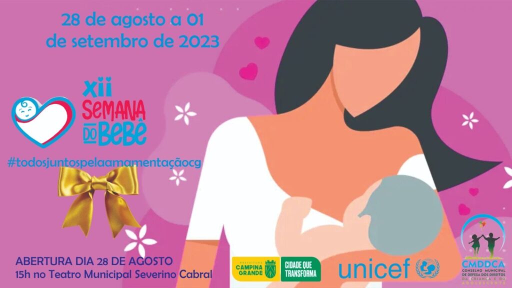 Vasta programação promovida pela PMCG marca a XII Semana do Bebê
