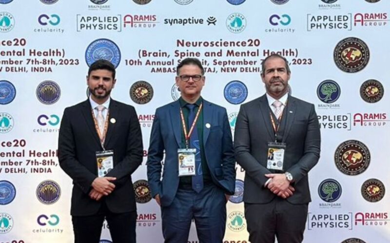 Neurocirurgião paraibano faz palestra em Congresso do G20 na Índia