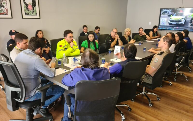 Encontro do NEAT da STTP reúne órgãos de segurança e trânsito para ações integradas