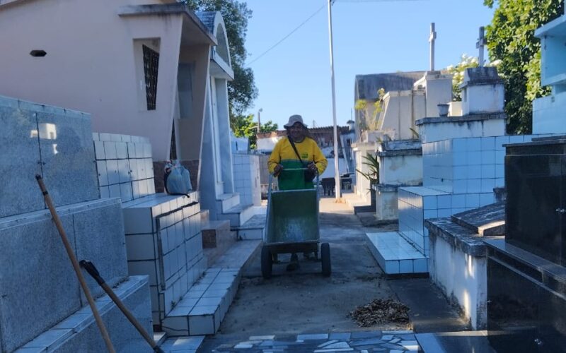 Finados: Cemitérios de CG estarão abertos ao público a partir desta quarta-feira
