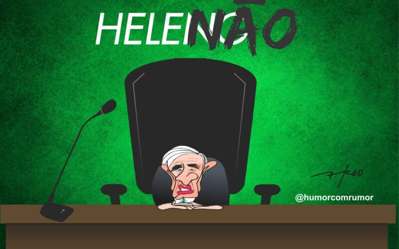 Charge da semana – General vendo estrelas…