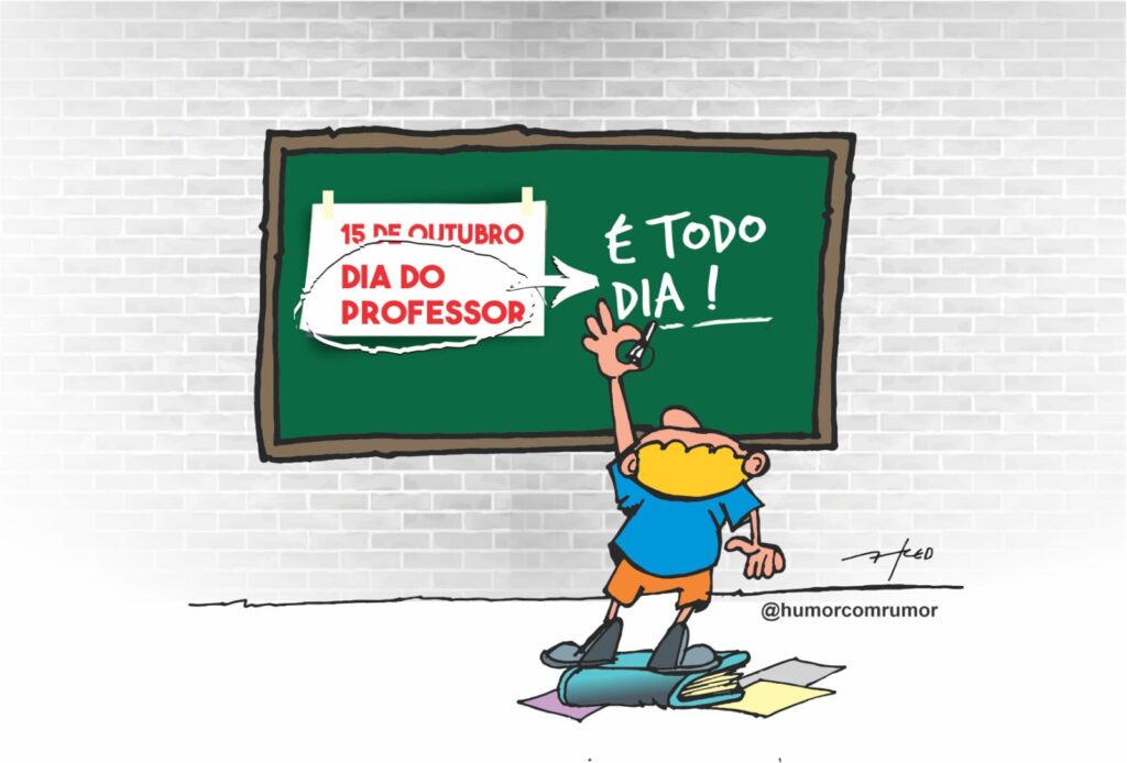 Charge da Semana! Num mundo onde a burrice prolifera, alguns heróis resistem!