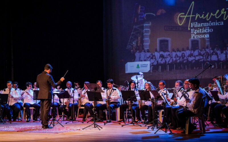 Concerto marca aniversário de 125 anos da Filarmônica Epitácio Pessoa