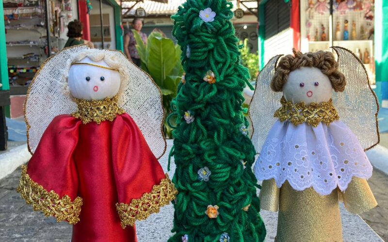 Conheça a magia natalina nos produtos artesanais da Vila do Artesão em CG