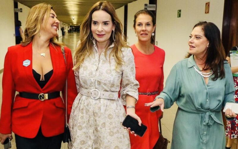 Daniella apresenta programa para combater violência contra a mulher