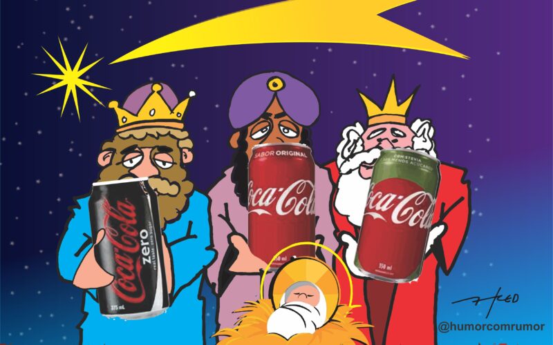 Charge da Semana – Natal, “sinta o sabor!”