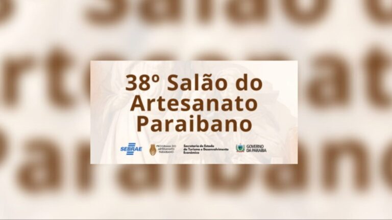 Abertas inscrições para artesãos interessados em participar do 38° Salão do Artesanato Paraibano, em CG