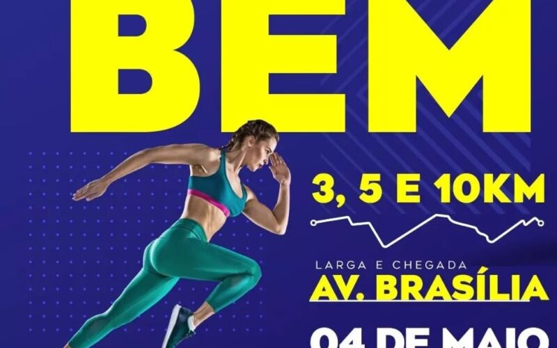 Prosseguem as inscrições para a 6ª Corrida do Bem, que será no dia 4 de maio