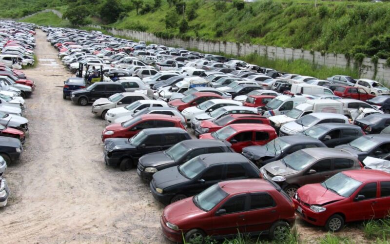 Detran-PB realiza leilão eletrônico com 975 lotes de veículos e visitação começa nesta segunda (24)