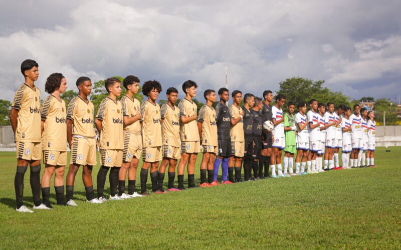 Treze empata com a Queimadense e se classifica para semifinais do Paraibano Sub-15