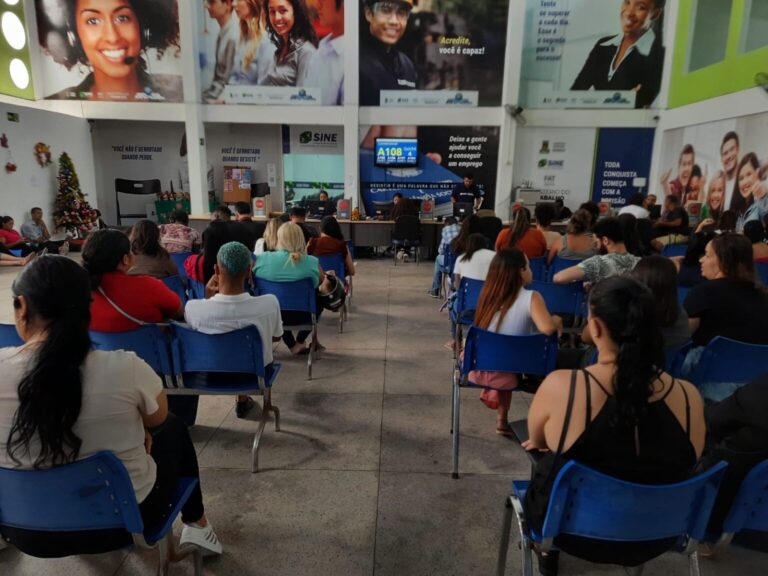 Campina Grande oferece 502 vagas de emprego, nesta semana, conforme sistema de cadastro do Sine Municipal