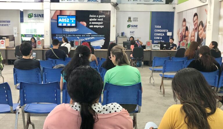 Campina Grande inicia Março com 530 vagas de emprego, conforme sistema de cadastro do Sine Municipal