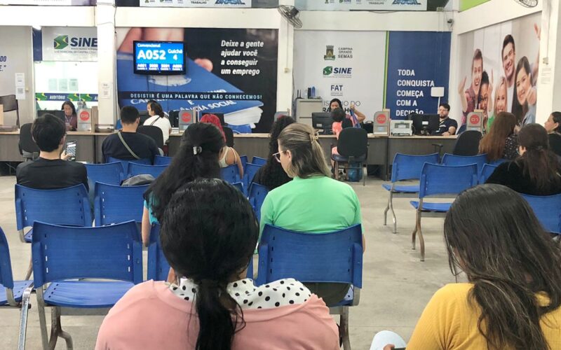Campina Grande inicia Março com 530 vagas de emprego, conforme sistema de cadastro do Sine Municipal