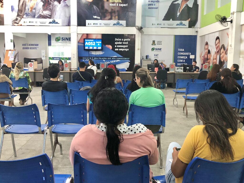 Campina Grande oferece 920 vagas de emprego, nesta semana, conforme sistema de cadastro do Sine Municipal
