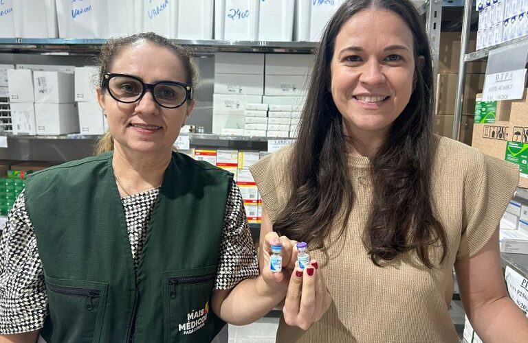 Paraíba recebe primeiras doses da vacina contra o vírus sincicial respiratório para gestantes