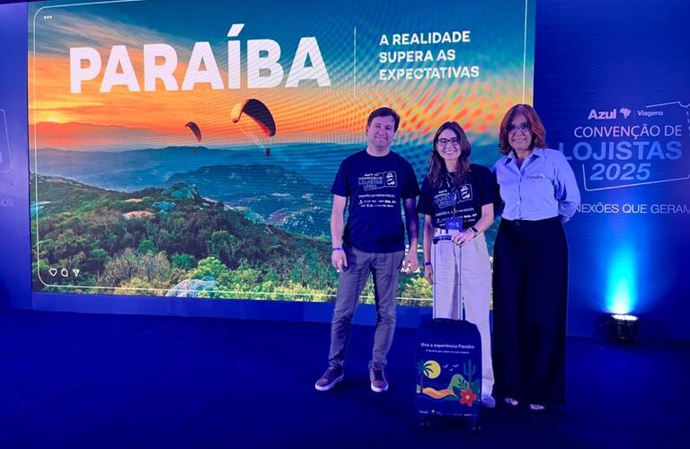 Paraíba reforça promoção turística na Convenção de Lojistas da Azul Viagens