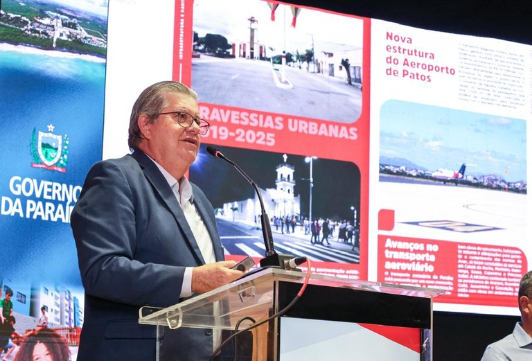 João Azevêdo apresenta as ações do Governo em 2025 e celebra resultados em áreas como saúde e segurança