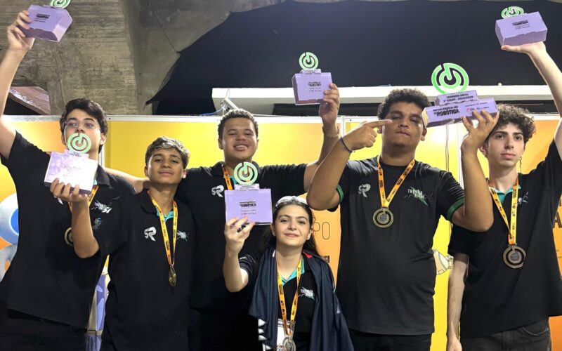 Doce Futuro: Projeto Social da Prefeitura de Campina Grande e Sesi conquista primeiro lugar em evento de robótica realizado na Fiep