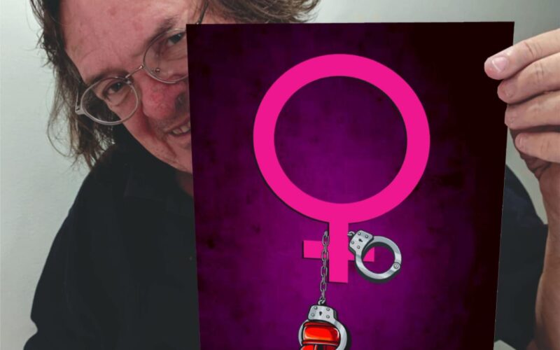 Cartunista Fred Ozanan participa de exposição internacional contra o feminicídio