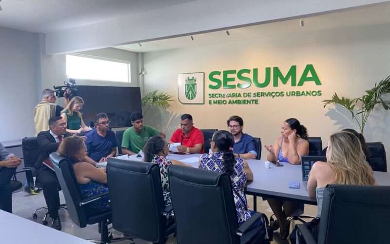 PMCG se reúne com comerciantes do Açude Velho e articula soluções para adequação sanitária dos quiosques