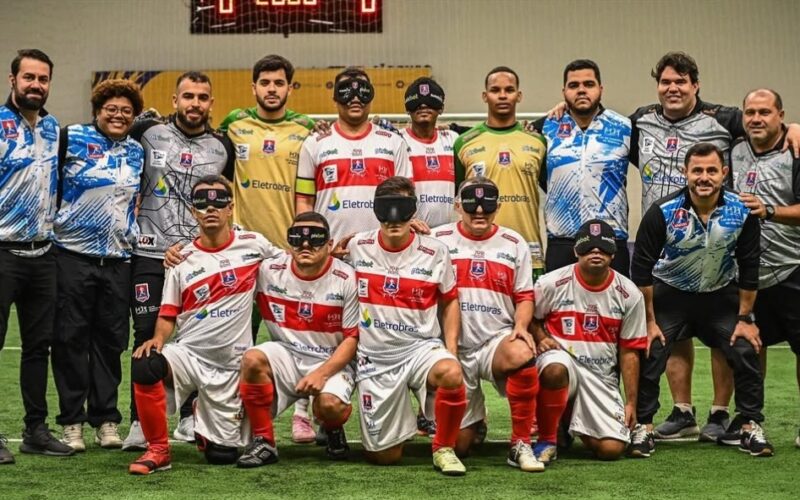 Com apoio da PMCG, equipes de futebol de cegos participam do Regional Nordeste