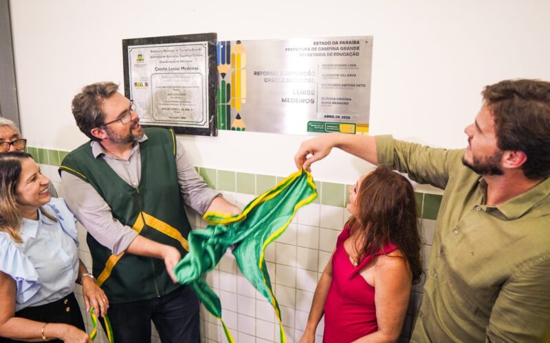 PMCG inaugura reforma e ampliação da Creche Lenise Medeiros, nas Malvinas