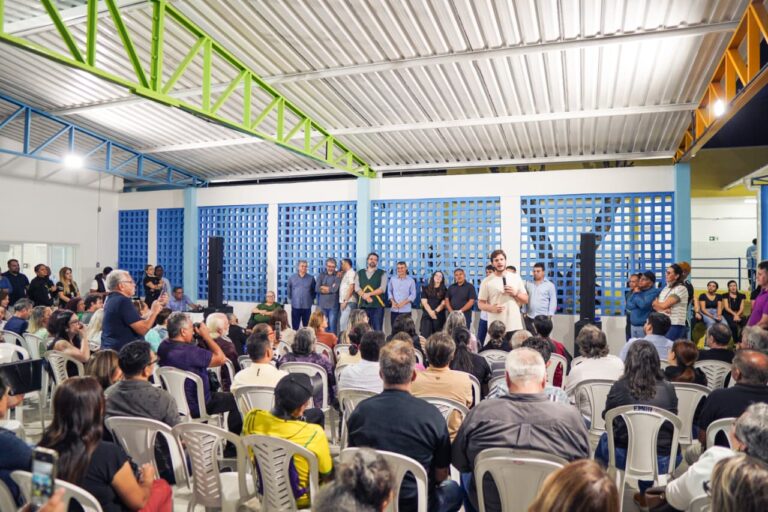 PMCG inaugura nova estrutura da Escola Municipal Tiradentes, no Santa Rosa