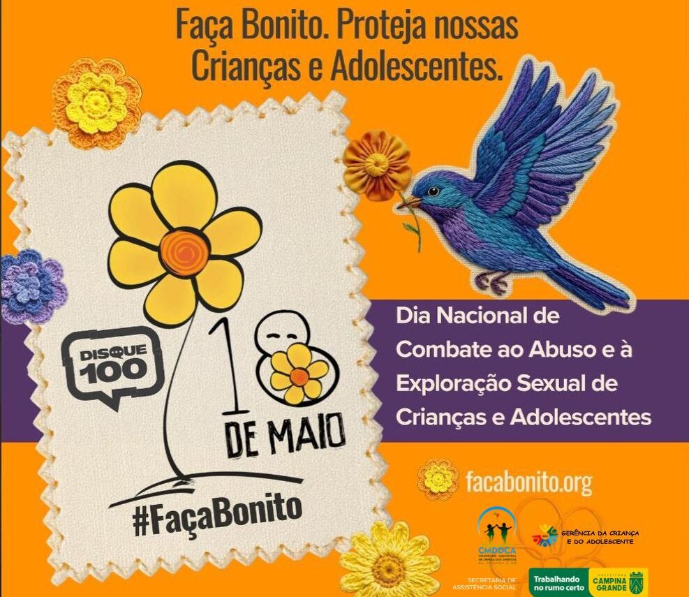 PMCG realiza programação especial dentro da campanha de combate ao abuso e exploração sexual infantil