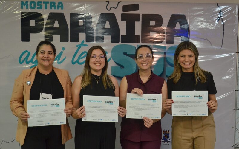 PMCG tem quatro trabalhos premiados que representarão a Paraíba na Mostra “Brasil, Aqui tem SUS”