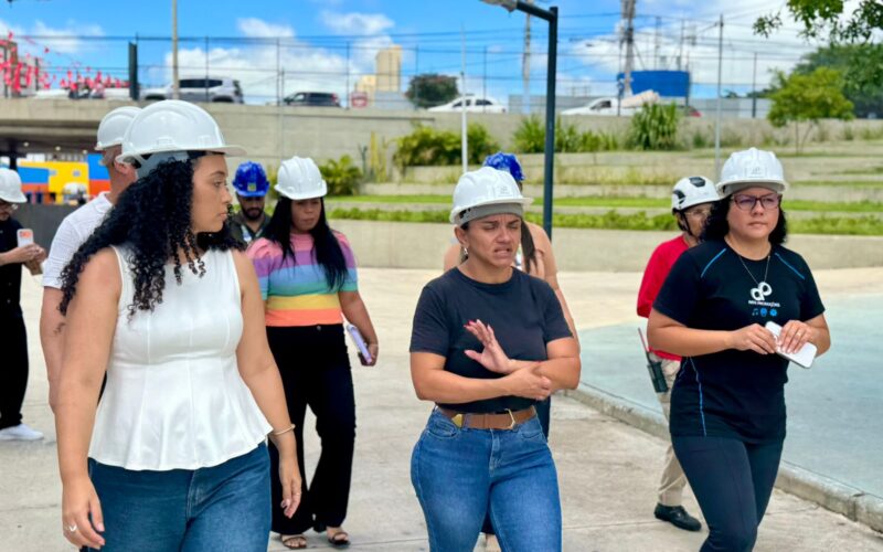 Secretaria de Cultura e Arte Produções realizam visita técnica ao Parque do Povo e Parque Evaldo Cruz