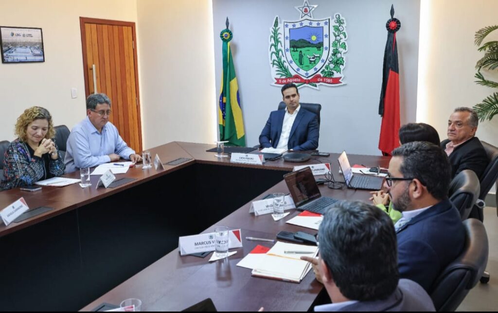 Lucas Ribeiro recebe missão do Banco Mundial e destaca avanços das obras do Projeto de Segurança Hídrica da Paraíba