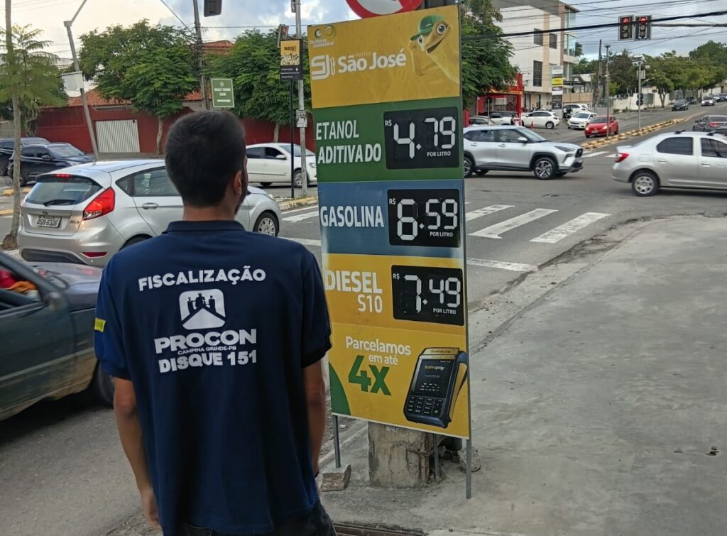 Pesquisa do Procon-CG revela variação de 33% no valor do etanol em CG