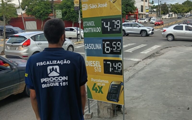 Pesquisa do Procon-CG revela variação de 33% no valor do etanol em CG