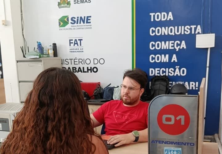 Confira quais vagas de emprego o Sine Municipal de CG está oferecendo essa semana