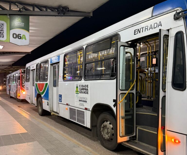 Campina Grande terá passe livre no transporte público durante o primeiro turno das eleições