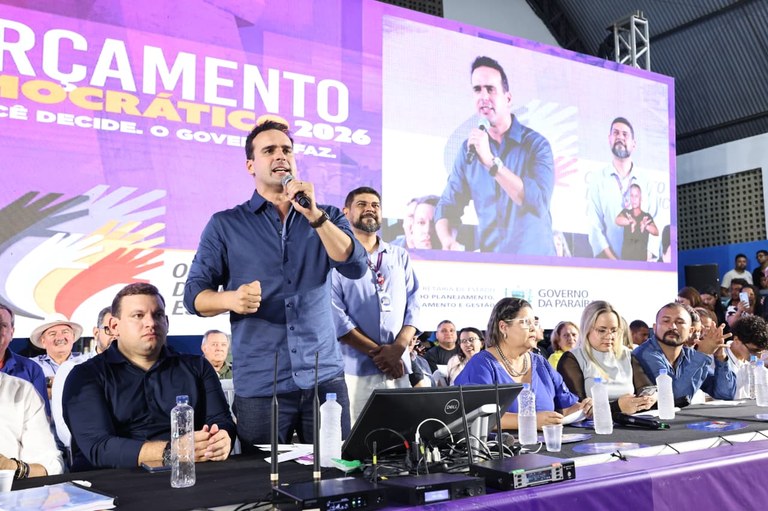 Governador Lucas Ribeiro destina mais de R$ 53,5 milhões para região de Itabaiana na penúltima audiência do ODE 2026