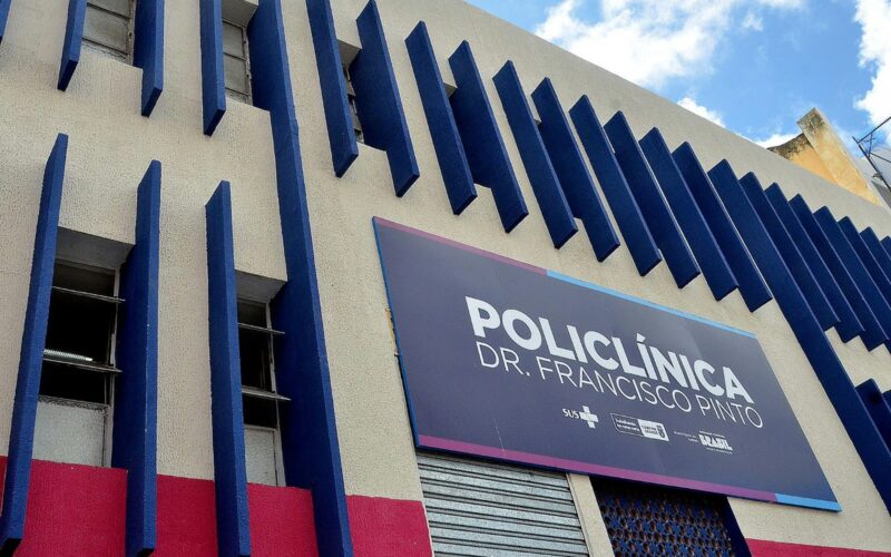 Secretaria de Saúde confirma retomada dos atendimentos na Policlínica Francisco Pinto para esta segunda-feira