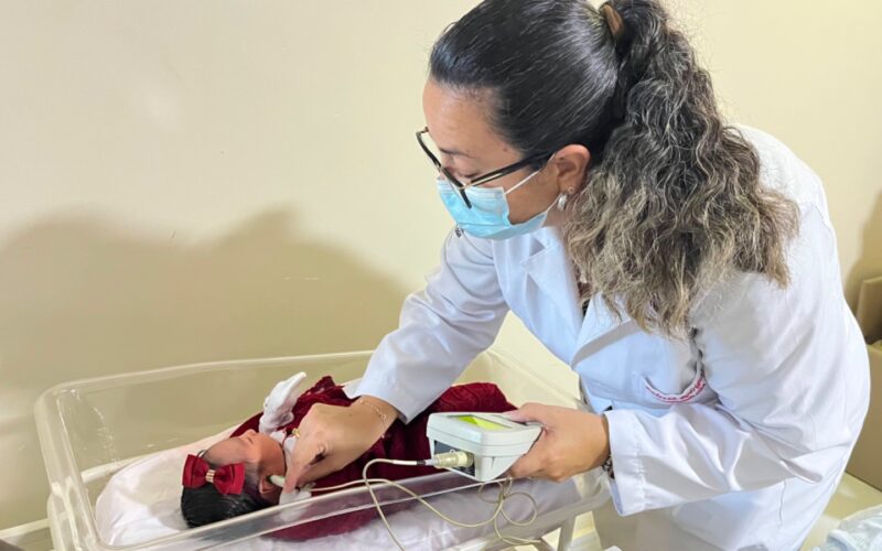 Hospital Materno-Infantil Clipsi inicia realização do teste da orelhinha para recém-nascidos na unidade