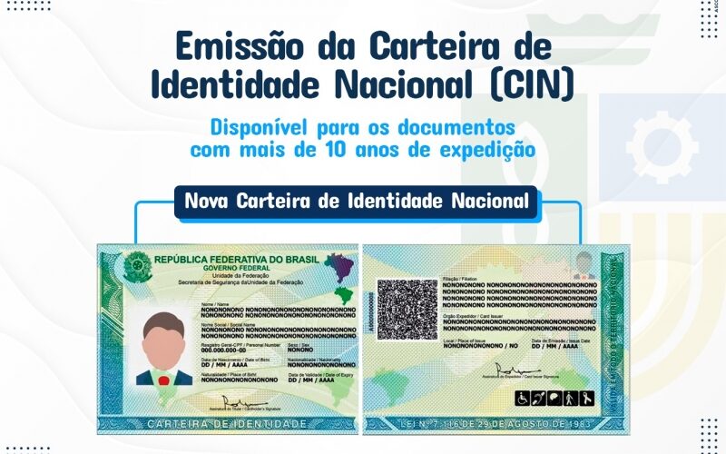 Carteira de Identidade Nacional é serviço mais acessado do Portal Paraíba Digital