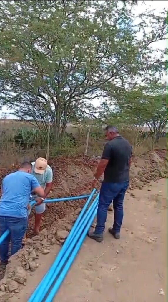 Projeto “Água é Vida”: PMCG inicia construção de adutora na zona rural