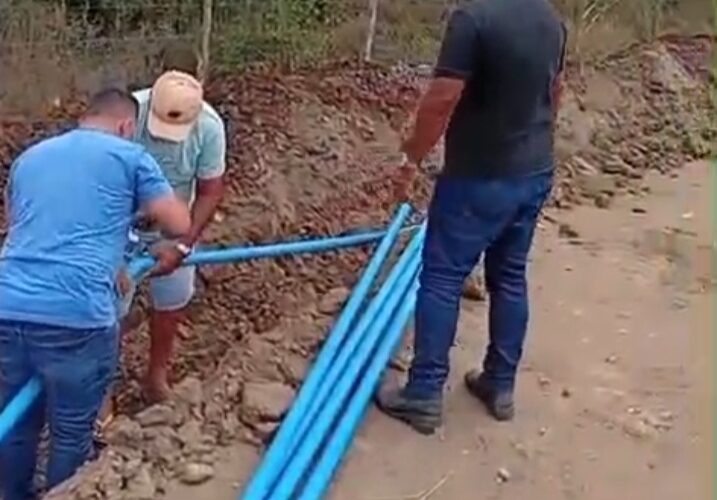 Projeto “Água é Vida”: PMCG inicia construção de adutora na zona rural