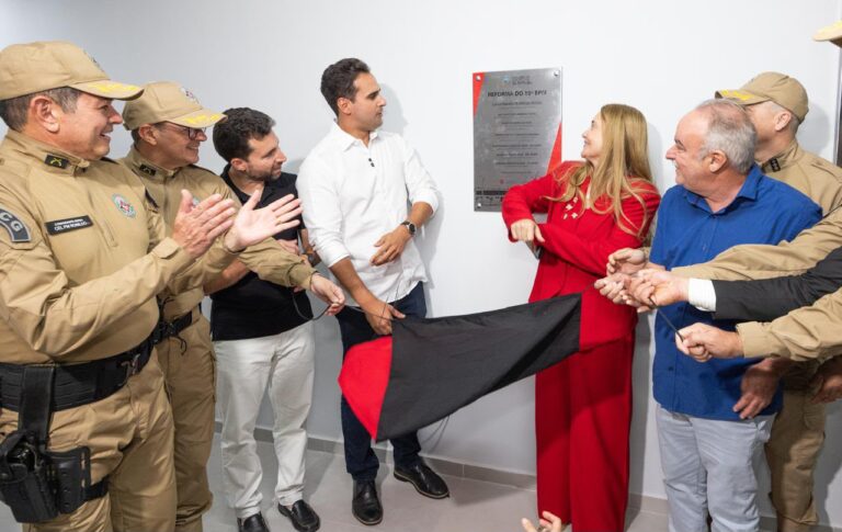 Lucas Ribeiro entrega nova sede do 10º Batalhão da PM e reforça estrutura da segurança pública em CG