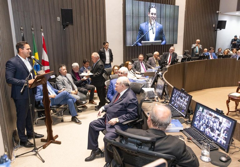Lucas Ribeiro participa de celebração dos 135 anos do TJPB e reforça importância da harmonia entre os Poderes