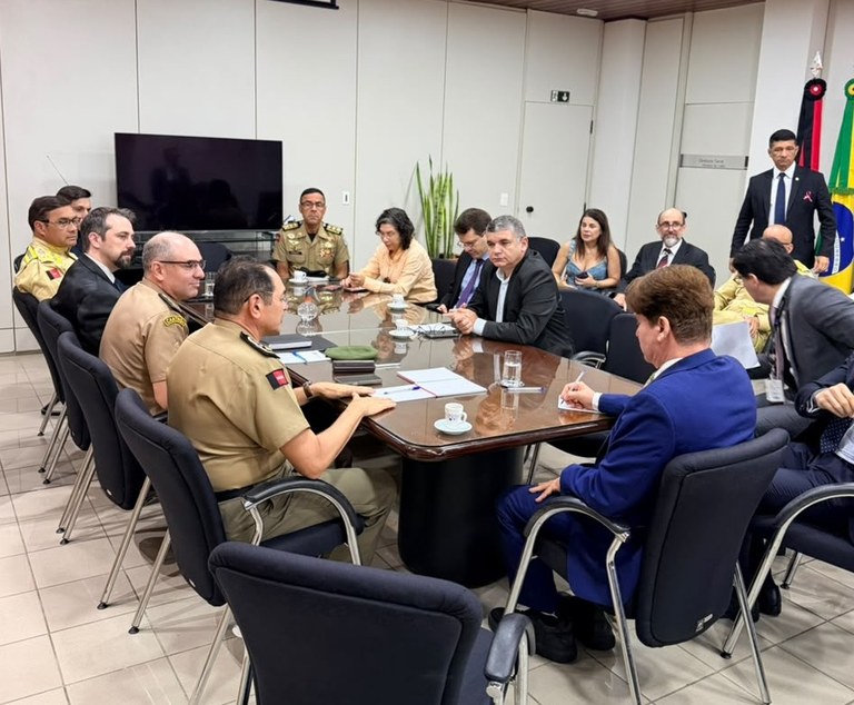Sesds avalia primeiro turno e alinha planejamento de segurança para o pleito de 25 de outubro durante reunião no TRE-PB